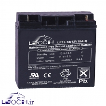 leoch battery 18 volt 12 amper