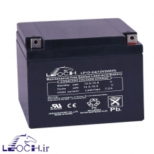 leoch battery 24 volt 12 amper