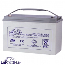 leoch battery 100 volt 12 amper