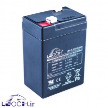 leoch battery 6 volt 5 amper