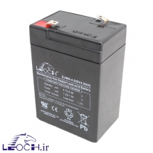 leoch battery 6 volt 4 amper
