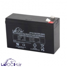 leoch battery 12 volt 5 amper